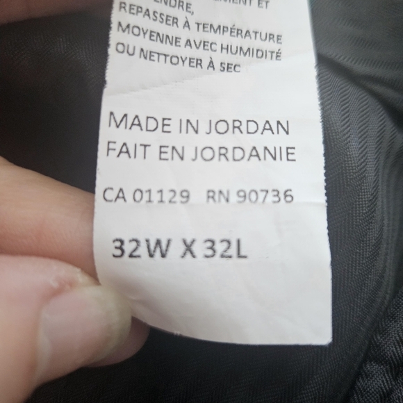 Ralph Lauren Mens Black Dress Pants Sz 32x32 - Picture 12 of 12